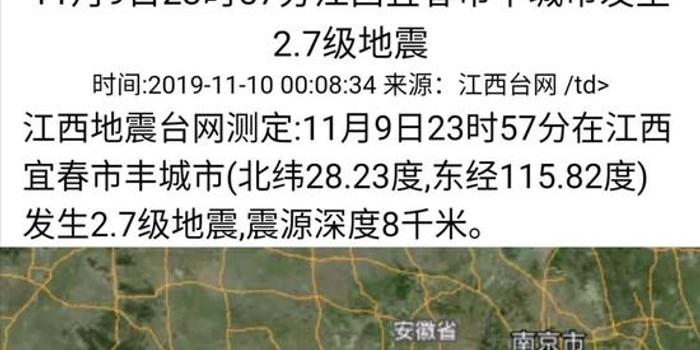 江西地震最新消息全面解读