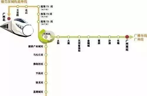 穗莞深城轨最新线路图，珠三角连接的纽带